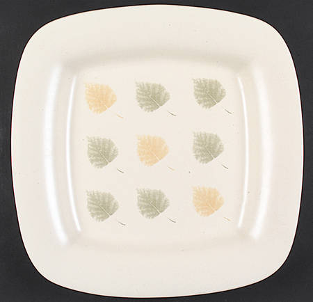Energy Leaf 17" Square Serving Platter