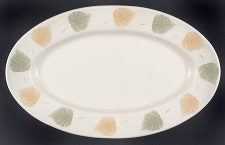 Energy Leaf 20" Oval Serving Platter