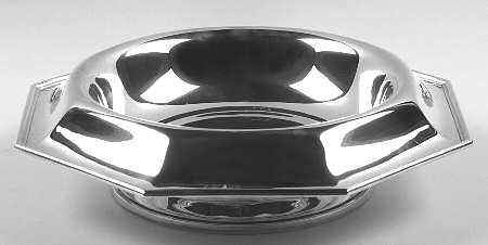 Fairfax (Sterling, Hollowware) Round Sterling Footed Centerpiece