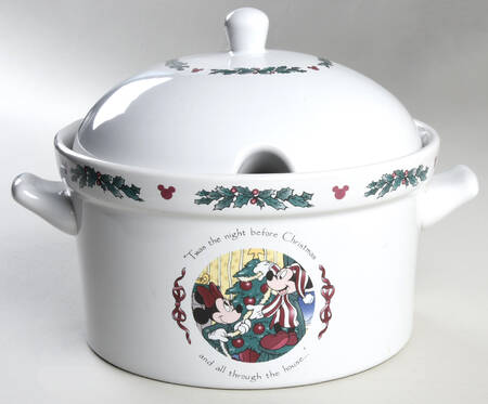 Twas The Night Before Christmas Tureen &  Lid