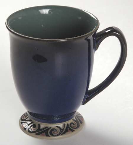 Batik Footed Mug