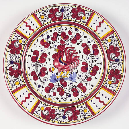 Red Rooster by Deruta (Italy)