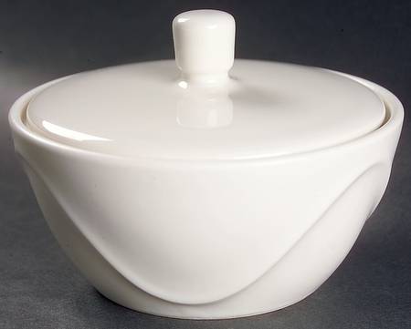 Origami Talc Sugar Bowl & Lid