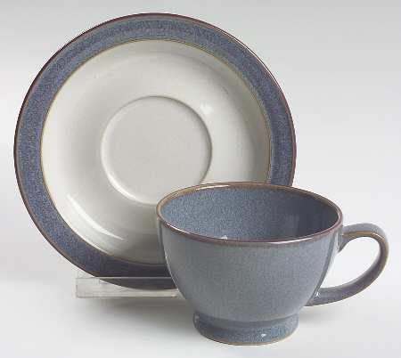 Storm Footed Cup & Saucer Set