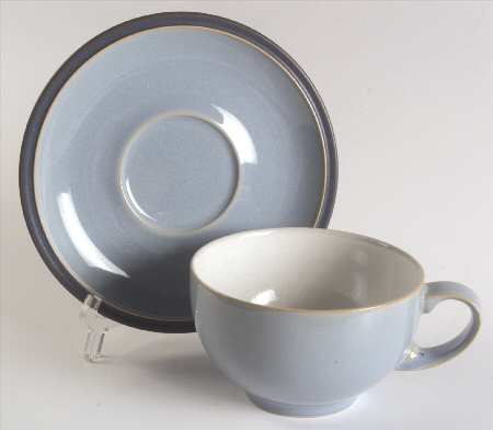 Blue Jetty Breakfast Cup & Saucer Set
