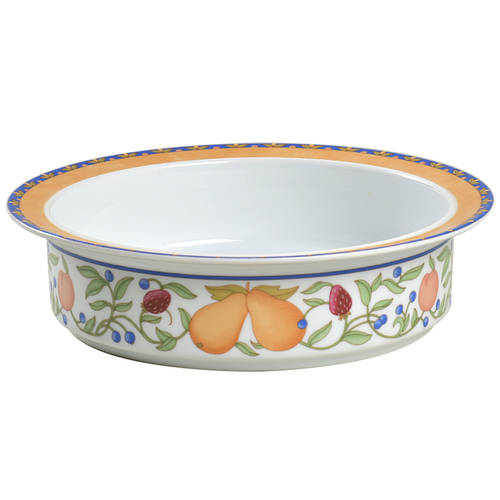 Fiance Fruits 7" Round Vegetable Bowl