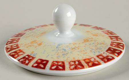 Scandinavian Orchard Lid for Sugar Bowl