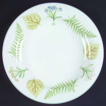 Foliage and Flowers (Non Marbled Rim) by Doulton &amp; Co