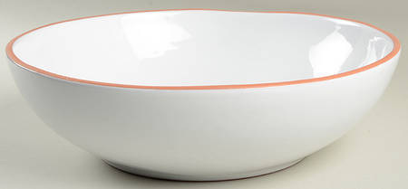 Villa White 13" Pasta Serving Bowl