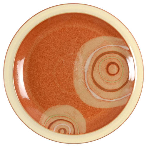 Fire Chilli (With Swirl Design) Accent Salad/Dessert Plate