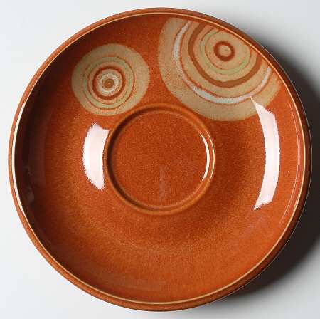 Fire Chilli (With Swirl Design) Saucer