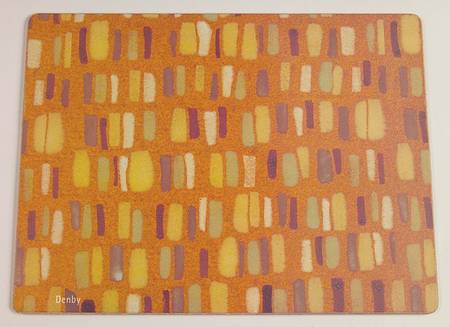 Fire (No Swirl Design) Corkboard Placemat - Set of 4