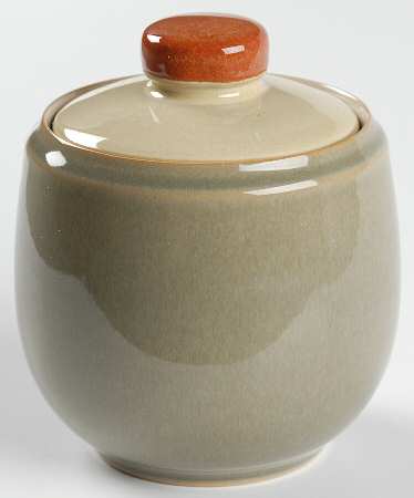 Fire (No Swirl Design) Sugar Bowl & Lid