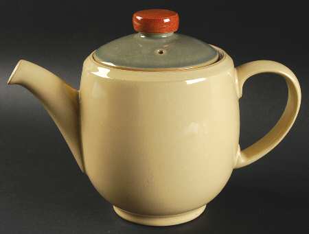 Fire (No Swirl Design) Teapot & Lid
