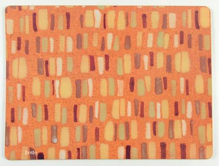 Fire (No Swirl Design) Corkboard Placemat