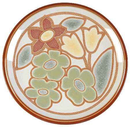 Fire (No Swirl Design) Accent Salad Plate