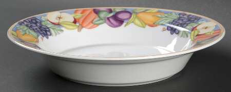 Cornucopia Rim Soup Bowl
