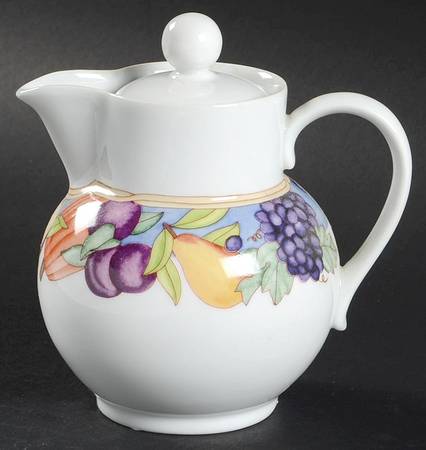 Cornucopia Creamer & Lid