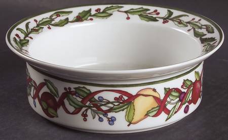 Holiday Harvest Fruit/Cereal Bowl