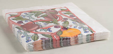 Holiday Harvest Package of Paper Dinner Napkins