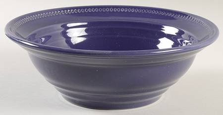Craft Colors Eggplant 9" Round Vegetable Bowl