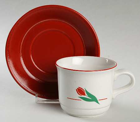 Panache Flat Cup & Saucer Set