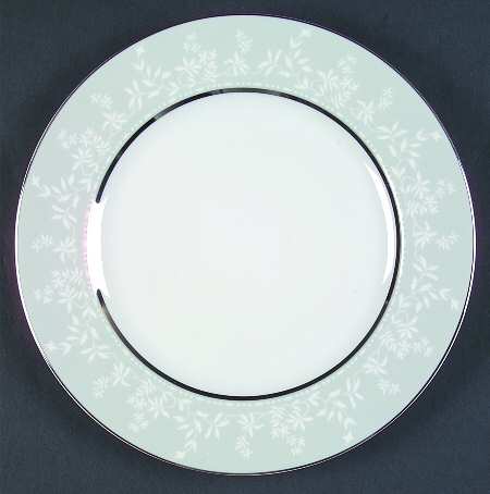 Bragance Grey Salad/Dessert Plate by Philippe Deshoulieres