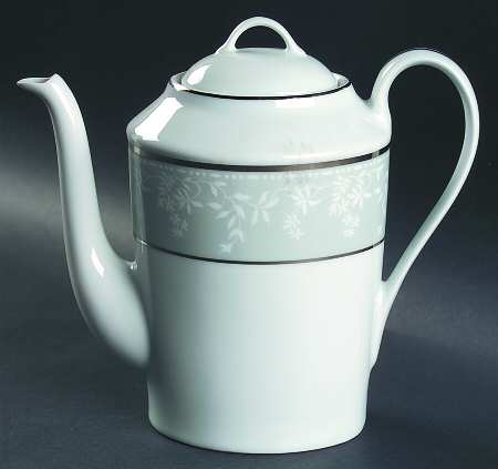 Bragance Grey Coffee Pot & Lid by Philippe Deshoulieres