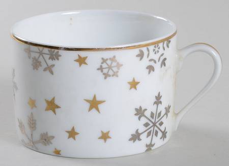 Snowflake Flat Cup