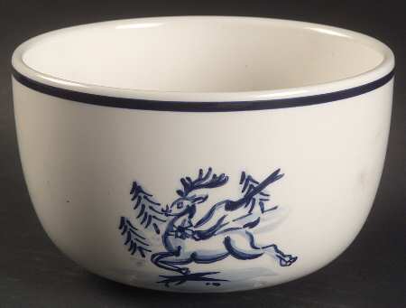 Bistro Christmas Fruit/Cereal Bowl