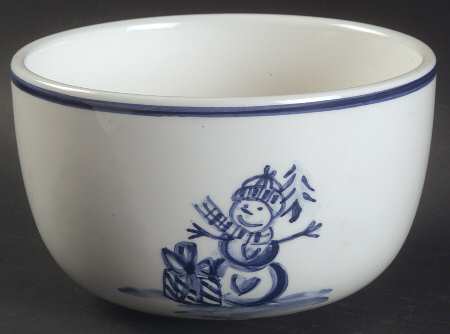 Bistro Christmas Fruit/Cereal Bowl