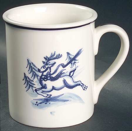Bistro Christmas Mug