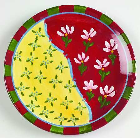Taboo Wine Salad Plate