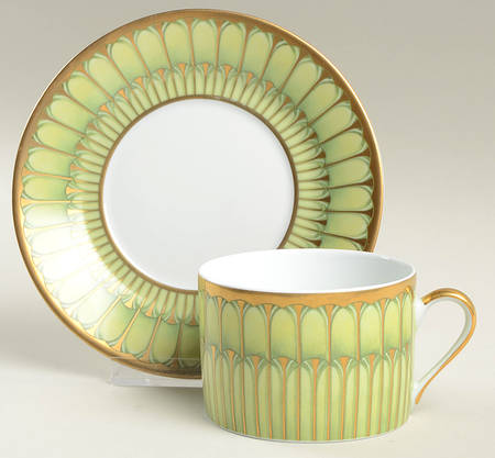 Arcades Flat Cup & Saucer Set