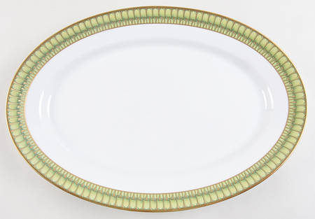 Arcades 16" Oval Serving Platter