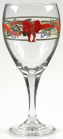Nordic Holiday (Fruit Tree) 10 Oz Glassware Goblet
