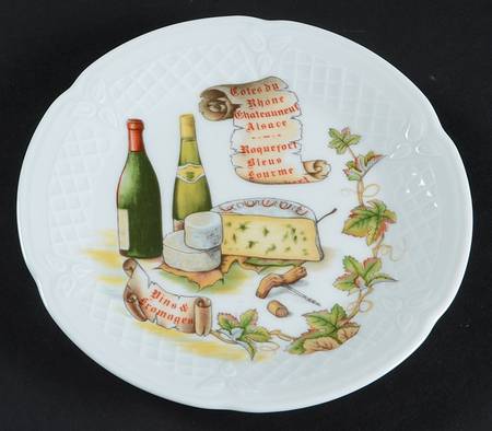 Wine And Cheese by Philippe Deshoulieres