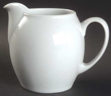 White Small Creamer/Jug by Denby-Langley