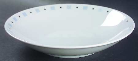 Baltik White & Blue Soup/Cereal Bowl