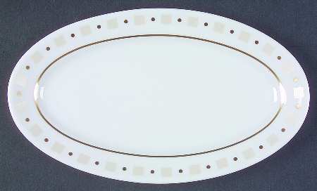 Baltik White & Sand (Ivory) Relish/Gravy Underplate