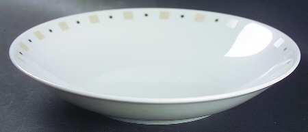 Baltik White & Sand (Ivory) Soup/Cereal Bowl by Philippe Deshoulieres