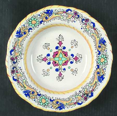 DER37 Large Rim Soup Bowl