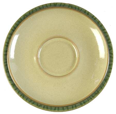 Calm (Light Green) Saucer for Flat Cup