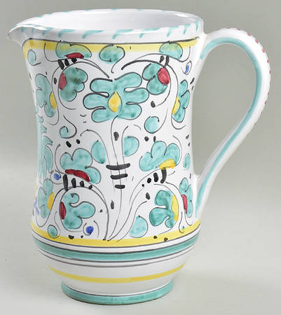 Green Rooster (Orvieto) 40 Oz Pitcher
