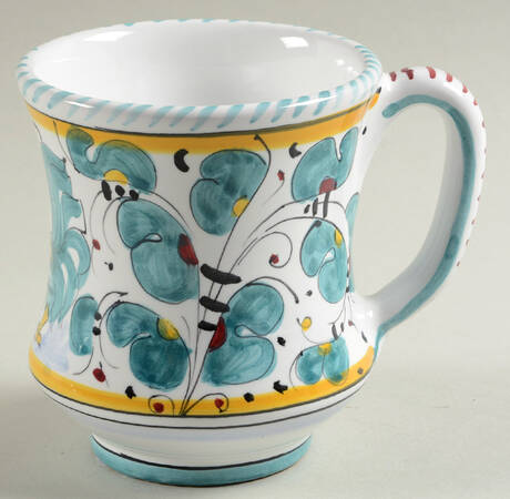 Green Rooster (Orvieto) Mug