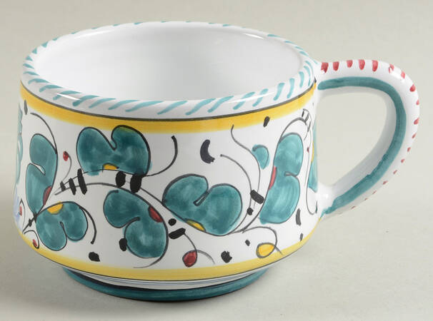 Green Rooster (Orvieto) Flat Cup