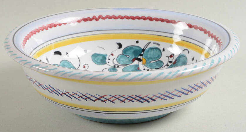 Green Rooster (Orvieto) Coupe Cereal Bowl