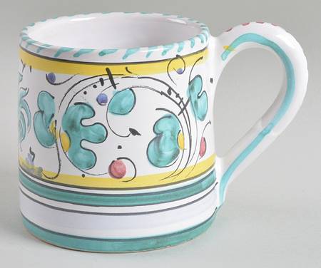 Green Rooster (Orvieto) Mug