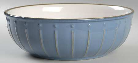Reactic Denim (Blue) 10" Round Vegetable Bowl