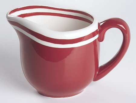 Circa Red Creamer by Dansk